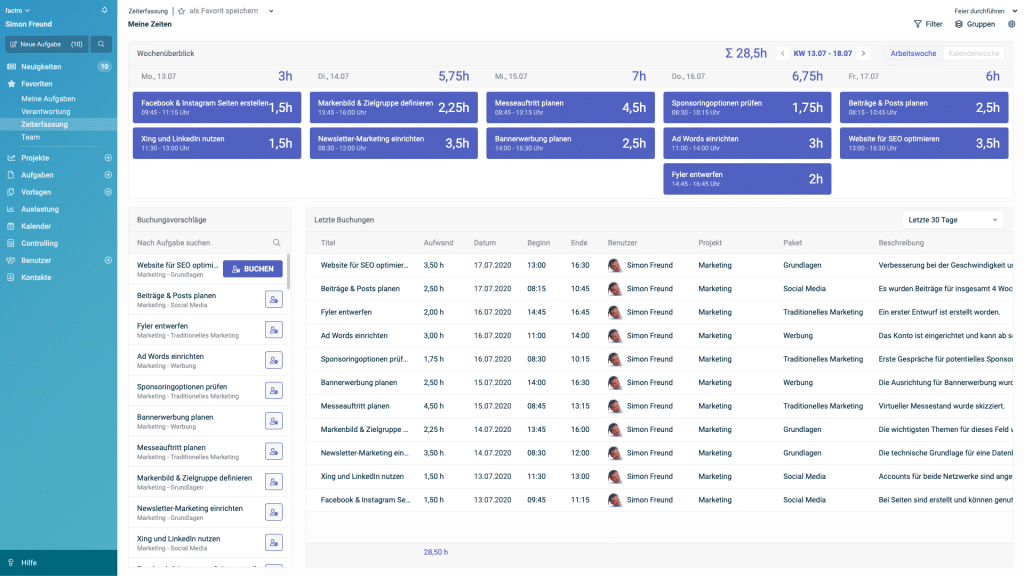 Zeiterfassung Software ︎ 5 Bekannte Tools Im Vergleich